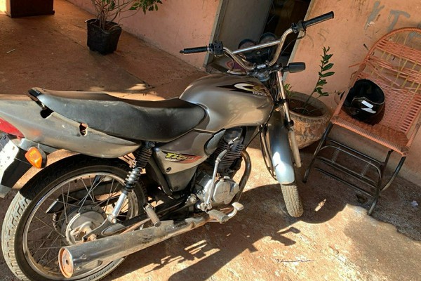 Polícia Civil recupera motocicleta furtada no mês de abril em Patos de Minas