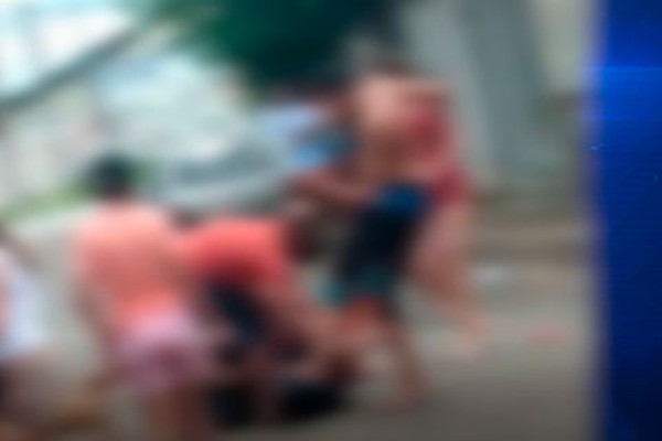 Mulher é golpeada com facão em briga generalizada entre familiares no Nossa Senhora Aparecida