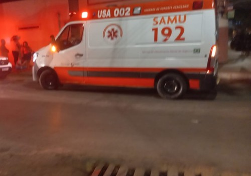 Socorristas do Samu passam quase uma hora tentando salvar paciente que sofreu parada cardiorrespiratória