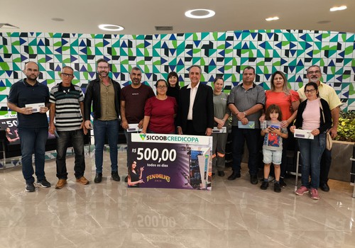 Credicopa e Patos Hoje entregam R$7.000,00 em prêmios, sorteados durante Fenapraça e Fenamilho 2024