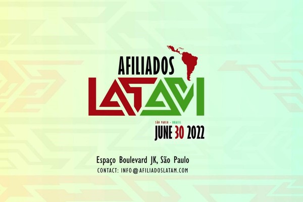 A primeira edição do Afiliados Latam, em 30 de junho, receberá  grandes player dos setores de afiliados e iGaming