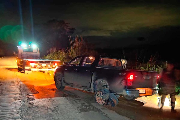 Quadrilha especializada em furto de veículos é presa após cerco da Polícia Militar