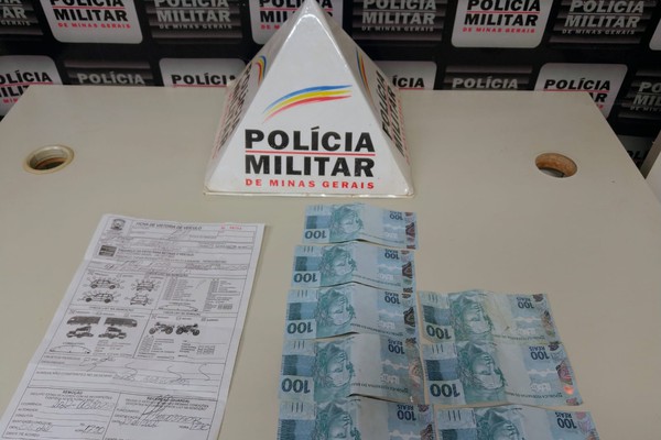 Polícia Militar prende homem de 54 anos por distribuir notas falsas em Patrocínio