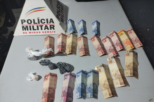 Adolescente com diversas passagens é apreendido com droga ao tentar fugir da PM