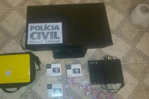 Após arrombar Câmara Municipal, dupla confessa furto em Escola Municipal de Lagoa Grande