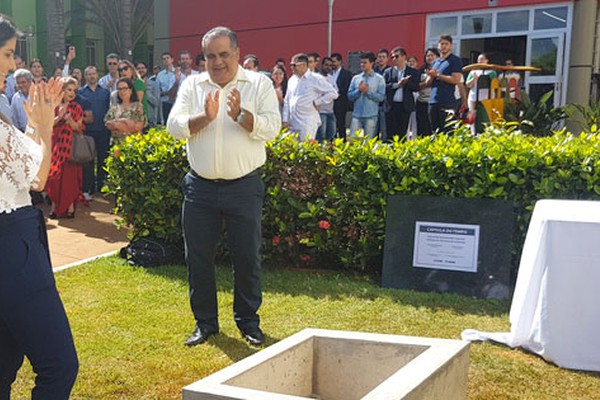 UNIPAM aterra Cápsula do Tempo com as perspectivas de alunos e professores para o futuro