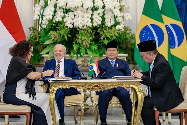 Brasil e Indonésia assinam comunicado e citam potencial de parcerias