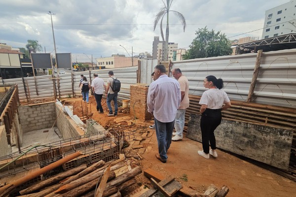 Primeira etapa das obras de restauração do antigo cadeião de Patos de Minas entra na fase final