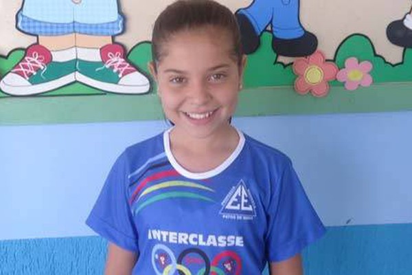 Aluna patense de 10 anos vence concurso regional de redação