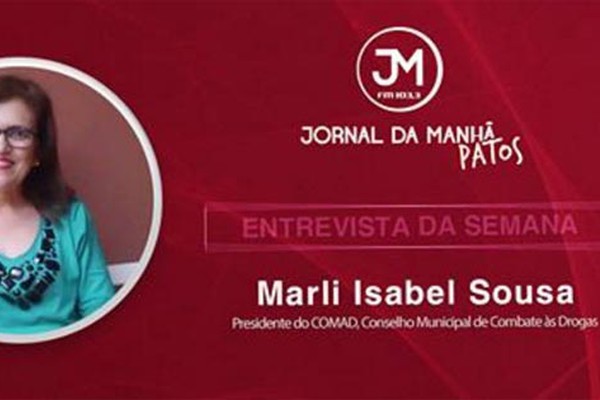 Presidente do COMAD faz alerta no Jornal da manhã sobre o consumo alarmante de drogas