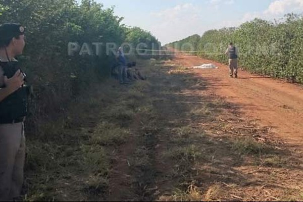 Taxista, possível vítima de latrocínio, é encontrado em estrada vicinal próximo a Monte Carmelo