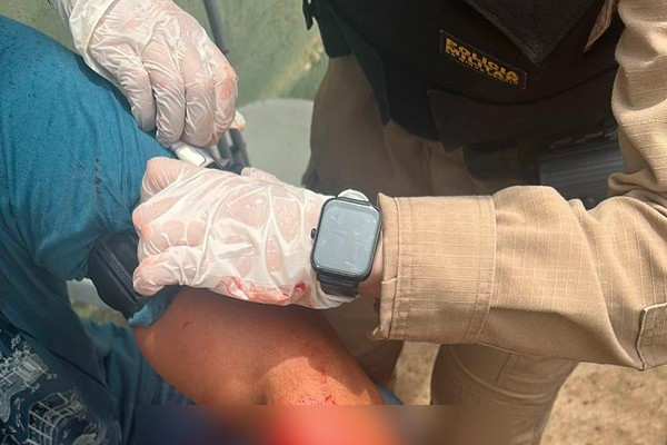 Ação rápida da PM salva homem agredido pela ex-companheira em Patrocínio