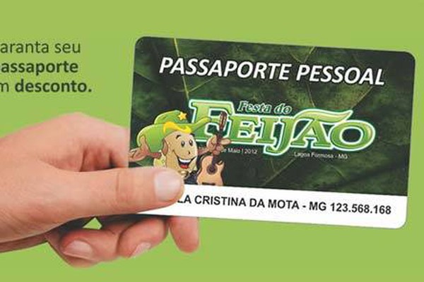 Últimos dias de vendas de passaportes para a Festa do Feijão de Lagoa Formosa