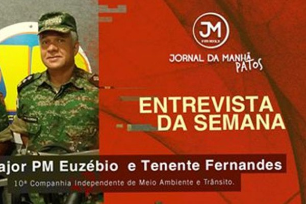 Jornal da Manhã da Jovem Pan recebe comando da Companhia de Meio Ambiente e Trânsito