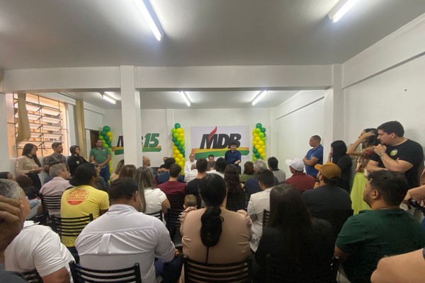 Em Convenção Partidária, MDB afirma apoio à reeleição de Falcão e divulga candidatos ao legislativo