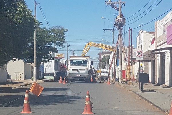 Cemig avisa sobre desligamento de energia em diversas ruas no Centro de Patos de Minas