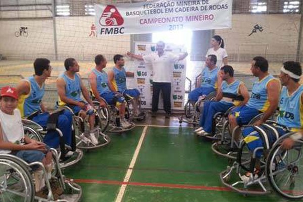 Equipe patense busca título do Mineiro de basquete sobre rodas em Patos de Minas