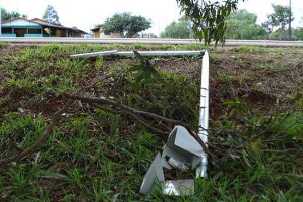 Radar é destruído por bitrem antes de começar a funcionar na BR354