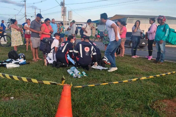 Mulher morre atropelada ao tentar atravessar a avenida Marabá pela faixa de pedestre