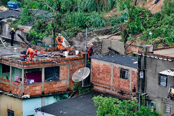 Polícia Militar faz campanha em busca de donativos para desabrigados pela chuva em Minas