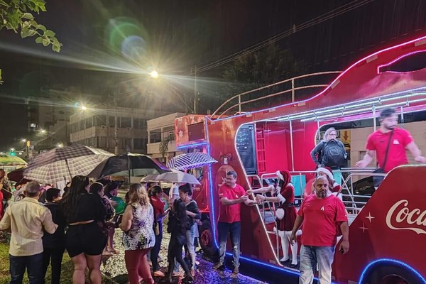 Com Caravana da Coca-cola, CDL inaugura sua casinha e recebe o Papai Noel neste sábado