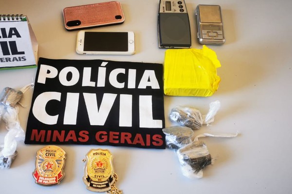 Após operação, Polícia Civil apreende drogas, dinheiro, diamantes e cinco acabam na delegacia