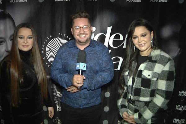 Maiara e Maraísa conversam com o Patos Hoje antes de show no palco da arena; veja ao vivo