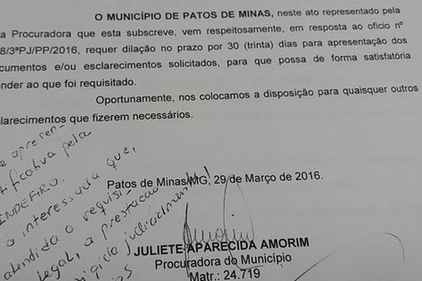Mesmo com intervenção do Ministério Público, Prefeitura continua sem prestar contas