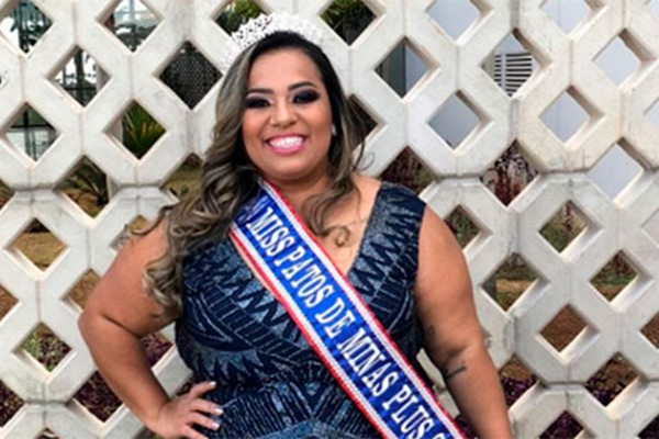 Francielly Caetano vai representar Patos de Minas no Concurso Miss Plus Size 2020