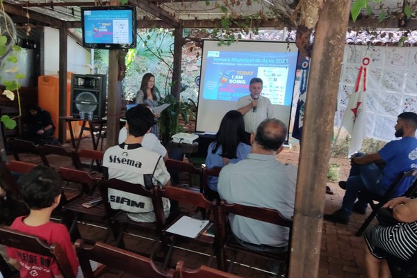 Dia Mundial da Água é comemorado com palestras, canto, poesia e muitas atividades em Patos de Minas