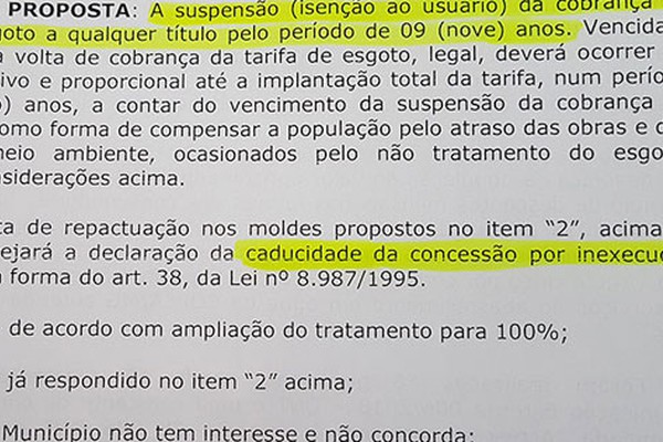 Prazo de negociação entre Copasa e Prefeitura vence e Arnaldo Queiroz cobra uma definição