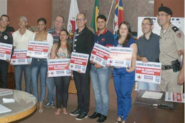 Polícia Militar lança “Rede de Comerciantes Protegidos” em Carmo do Paranaíba