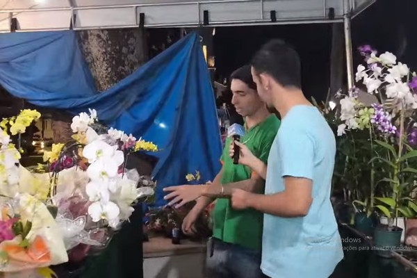 Fenapraça tem orquidário Flores do Lago, uma boa dica para o Dia das Mães