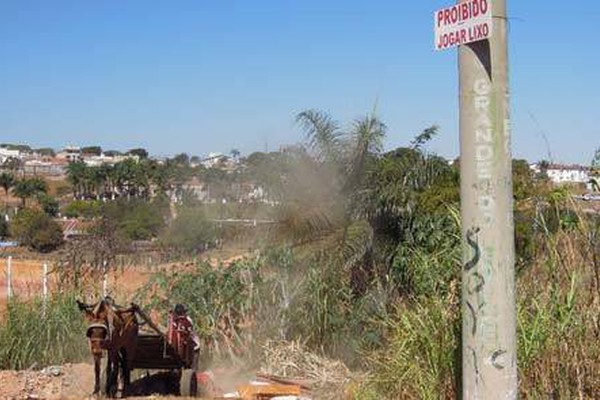 Depósitos de entulho e de lixo se multiplicam pela cidade incomodando vizinhos