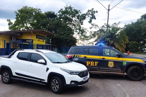 PRF recupera na BR 365 em Patos de Minas uma pick up furtada em BH