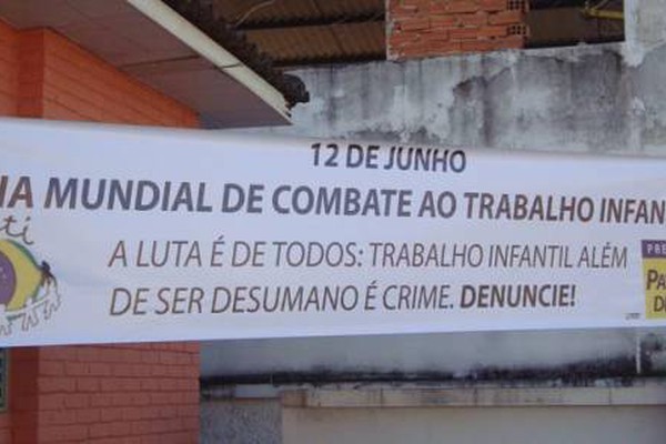 Dia Mundial contra o Trabalho Infantil será comemorado neste domingo no Mocambo