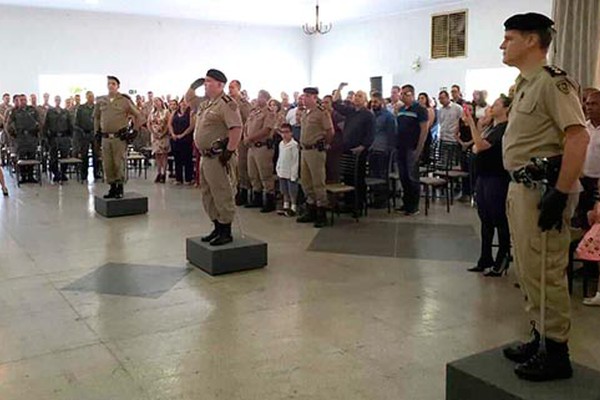 Novos oficiais assumem o comando do 15º BPM e do Colégio Tiradentes em Patos de Minas