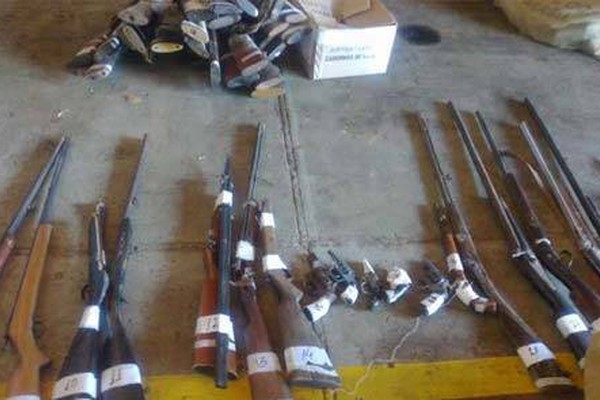 10ª RPM recebe 80 armas de fogo na Campanha de Desarmamento deste ano