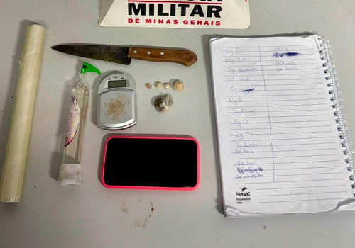 Adolescente é apreendido por tráfico de drogas no Jardim Esperança, em Patos de Minas