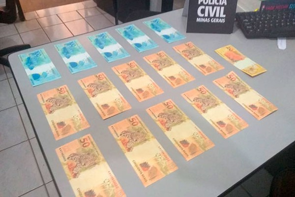 PC prende jovem com mais de R$1000,00 em notas falsas após envelope ser retirado dos Correios 