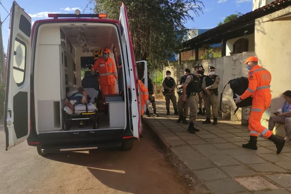 Casal é atacado violentamente por pastor alemão e fica gravemente ferido em Patos de Minas