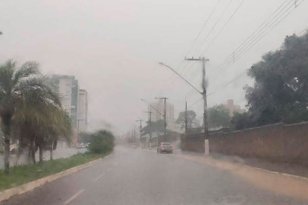 Patos de Minas deve receber mais de 160 milímetros de chuva até o fim de semana