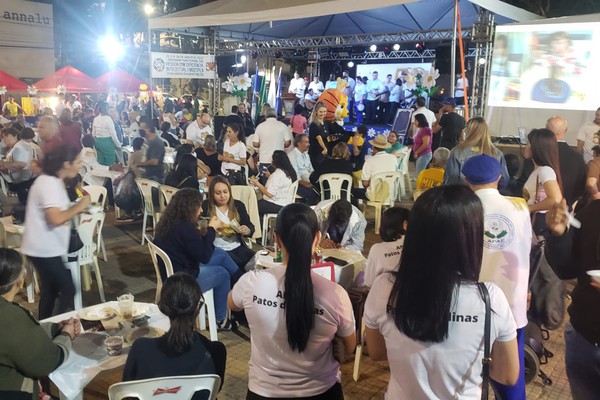 Feira da Bondade é aberta em Patos de Minas com shows, praça de alimentação e muita diversão