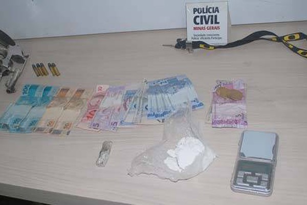 PC prende jovem com arma e cocaína ao investigar tentativa de chacina