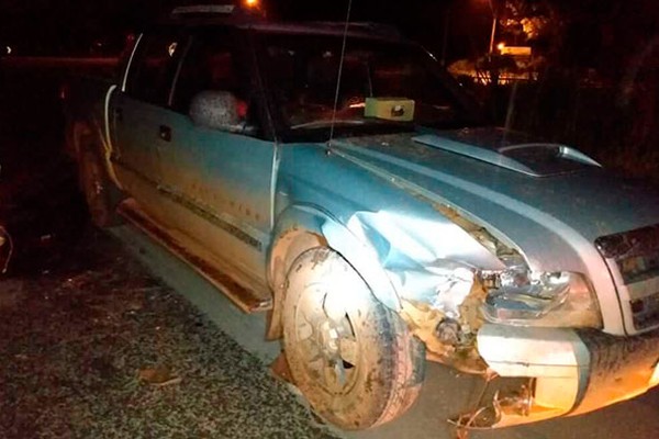 Motorista é preso por embriaguez ao invadir contramão e atingir pick up na BR354 em Lagoa Formosa