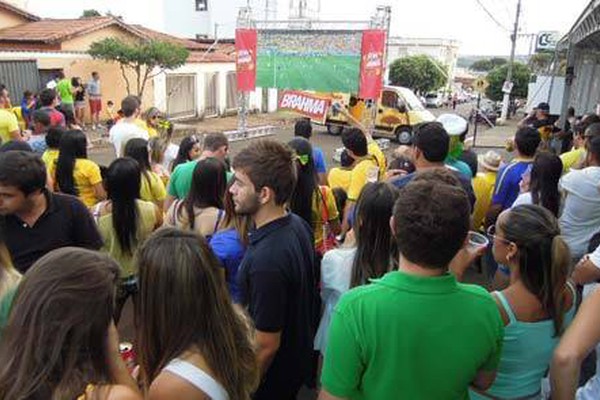 Praça do Fórum terá painel de led para transmissão de jogos da Copa do Mundo