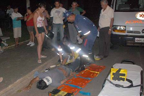 Ciclista tem fratura exposta em um dos 11 acidentes deste fim de semana