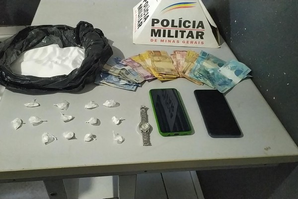 Sogra e genro são presos com cocaína e ácido bórico no bairro Nossa Senhora Aparecida